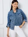 Talbots Classic Jean Jacket - Rosie Wash - 1x  In Rosie Wash