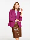 Talbots Plus Petite - Classic Shetland Blazer - Pretty Purple - 20