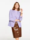 Talbots Plus Petite - Classic Shetland Blazer - Violetta - 20  In Purple