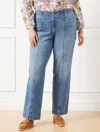 Talbots Plus Petite - Classic Trouser Jeans - Renwick Wash - 20  In Renwick Wash