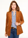 Talbots Plus Petite - Corduroy Blazer - Acorn Brown - 22