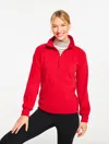 Talbots Plus Petite - Cozy Cloud Half-zip Pullover Sweater - Red - 2x
