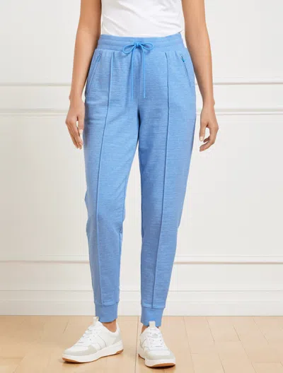 Talbots Plus Petite - Cozy Crush Jogger Pants - Lakeside Blue Heather - 2x