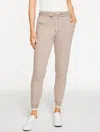 Talbots Plus Petite - Cozy Fleece Jogger Pants - Dusty Mocha Heather - 1x  In Brown