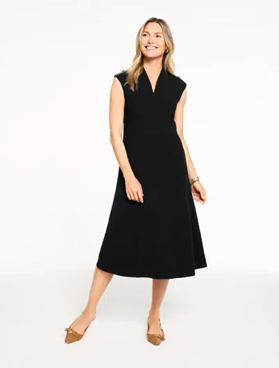 Talbots Plus Petite - Easy Travel Dress - Black - 20