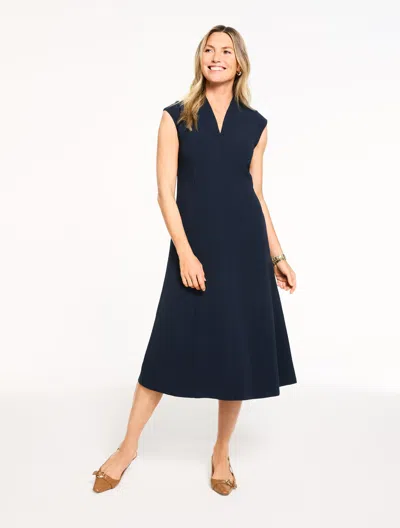 Talbots Plus Petite - Easy Travel Dress - Blue - 16
