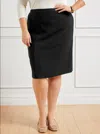 Talbots Easy Travel Pencil Skirt - Black - 22  In Black