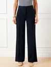 Talbots Petite - Easy Travel Wide Leg Pants - Blue - 16