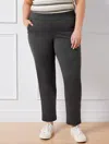 Talbots Everyday Stretch Straight Leg Pants - Marcasite Heather - X