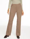 Talbots Plus Petite - Flare Leg Stretch Corduroy Pants - Portobello - 22  In Brown