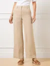 Talbots Plus Petite - Flowy Wide Ankle Pants - Soft Sand - 20