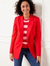 TALBOTS PLUS PETITE - RELAXED 90S BLAZER - RED PEPPER - 18 TALBOTS