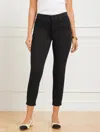 Talbots Plus Petite - Jegging Crops - Black - 16  In Black
