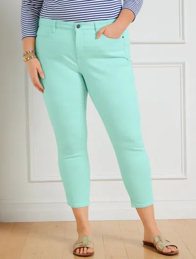 Talbots Jegging Crops - Solids - Seafoam Green - 22
