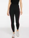 Talbots Plus Petite - Luxe Fleeceback Leggings - Gleaming Dots - Black - 2x  In Black