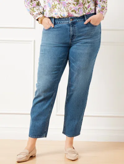 Talbots Plus Petite - Mid Rise Stovepipe Jeans - Kingston Wash - 20
