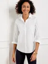 Talbots Non-iron Perfect Shirt - Solid - White - 20  In White