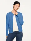 Talbots Plus Petite - Occasion Cardigan Sweater - Navy Blue Dusk - 3x