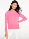 Talbots Plus Petite - Occasion Cardigan Sweater - Petunia Pink - 1x  In Pink