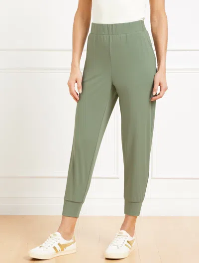 Talbots Plus Petite - Out & About Jogger Pants - Spring Moss - 3x