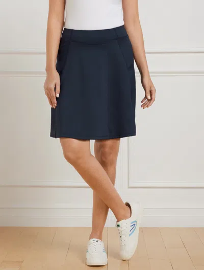 Talbots Plus Petite - Out & About Skort - Blue - 3x
