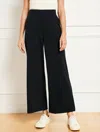 Talbots Plus Size - Out & About Wide Leg Pants - Black - 3x