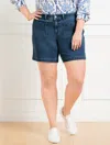 Talbots Plus Petite - Patch Pocket Denim Shorts - Winslow Wash - 20  In Winslow Wash