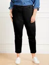 Talbots Plus Petite - Perfect Crops Pants - Curvy Fit - Black - 20