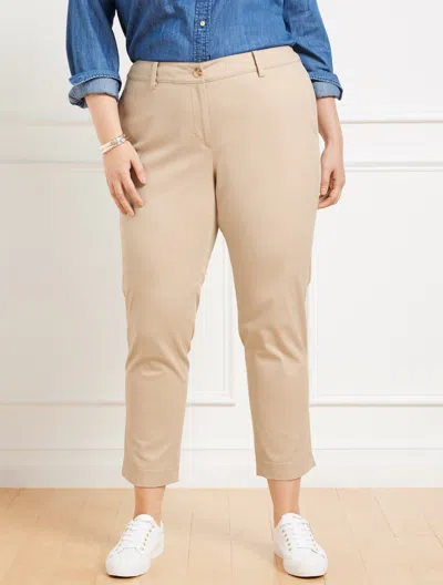 Talbots Plus Petite - Perfect Crops Pants - Fawn - 20