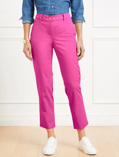 Talbots Plus Petite - Perfect Crops Pants - Rose Sorbet - 14
