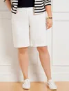 Talbots Plus Petite - Perfect Shorts - 10.5â - White - 22