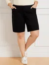 Talbots Plus Petite - Perfect Shorts - 9â - Black - 20