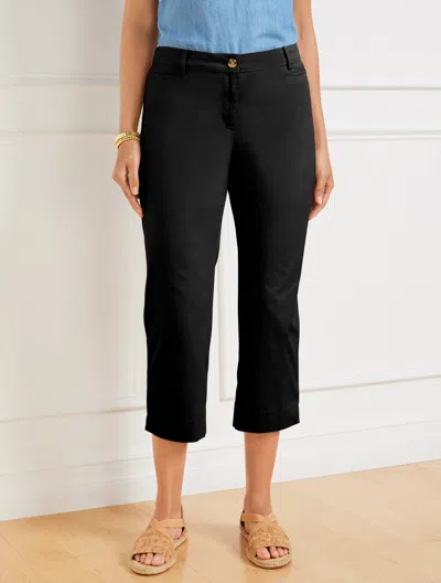 Talbots Plus Petite - Perfect Skimmers Pants - Black - 22