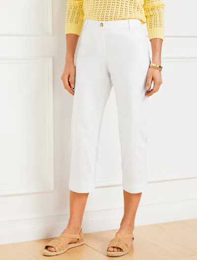 Talbots Plus Petite - Perfect Skimmers Pants - White - 16