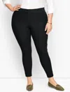 Talbots Plus Size Exclusive  Portland Pants - Black - 22 In Black
