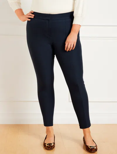 Talbots Plus Size Exclusive  Portland Pants - Blue - 14