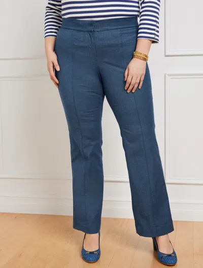 Talbots Plus Exclusive  Portland Trouser - Faux Denim - 22
