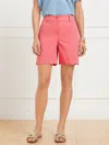 Talbots Plus Petite - Scallop Shorts - Pink Rosette - 18