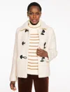 Talbots Plus Petite - Sherpa Coat - Ivory - 3x  In Multi