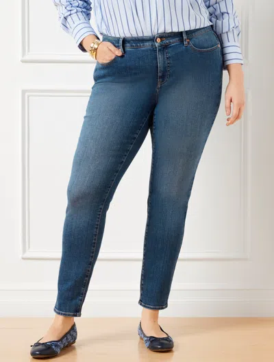 Talbots Plus Petite - Slim Ankle Jeans - Charlie Wash - Curvy Fit - 20