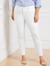 Talbots Plus Size - Slim Ankle Jeans - White - 24  In White