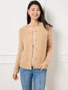 Talbots Plus Petite - Spring Bouclã© Sweater Jacket - Fawn - 3x  In Fawn