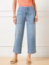 Talbots Plus Size - Straight Crop Jeans - Milania Wash - 20  In Milania Wash