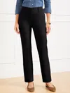 Talbots Plus Petite - Straight Leg Perfect Chinos Pants - Black - 16