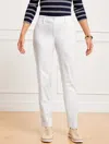 Talbots Perfect Chinos Pants - Curvy Fit - White - 20