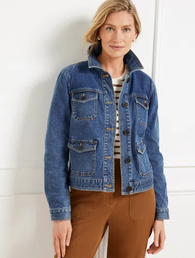 Talbots Plus Petite - Studio Chore Jacket - Brooklyn Wash - 3x