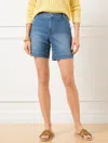Talbots Plus Petite - Summerweight Denim Shorts - Martina Wash - 20  In Martina Wash
