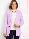 Talbots Plus Petite - Tailored Stretch No Close Blazer - Spring Lilac - 22