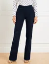 Talbots Plus Petite -  Chatham Flare Leg Pants - Blue - 22
