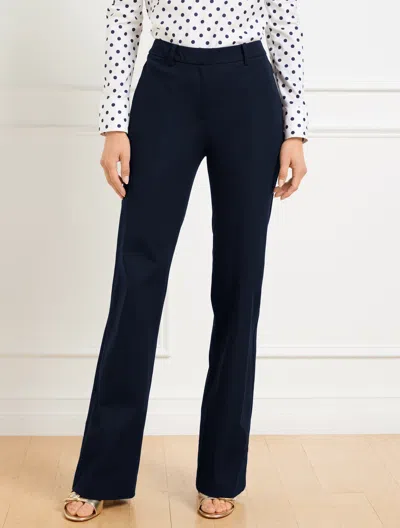 Talbots Plus Petite -  Chatham Flare Leg Pants - Blue - 22